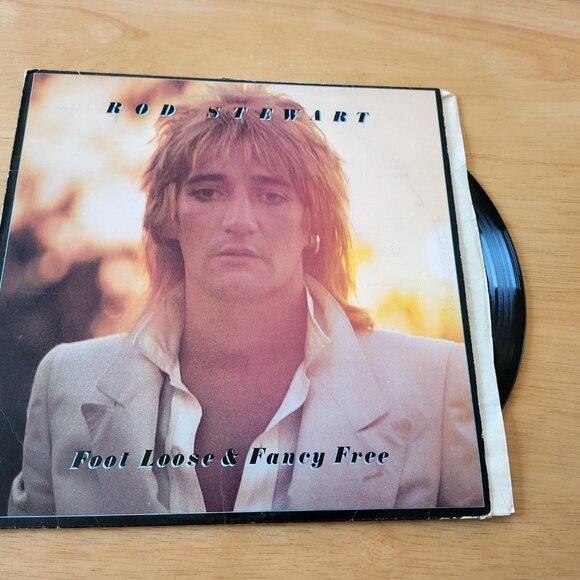 ROD STEWART Foot Loose and Fancy Free LP Vinyl 1977 Riva RVLP 5 Made England LP1 - Picture 8 of 8